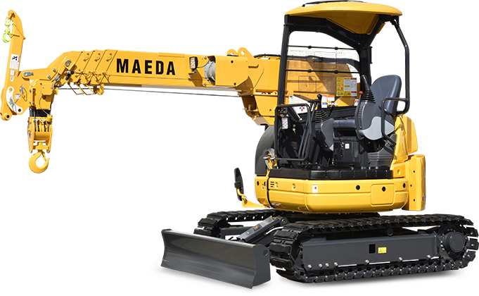 Мини-гусеничный кран MAEDA cc423
